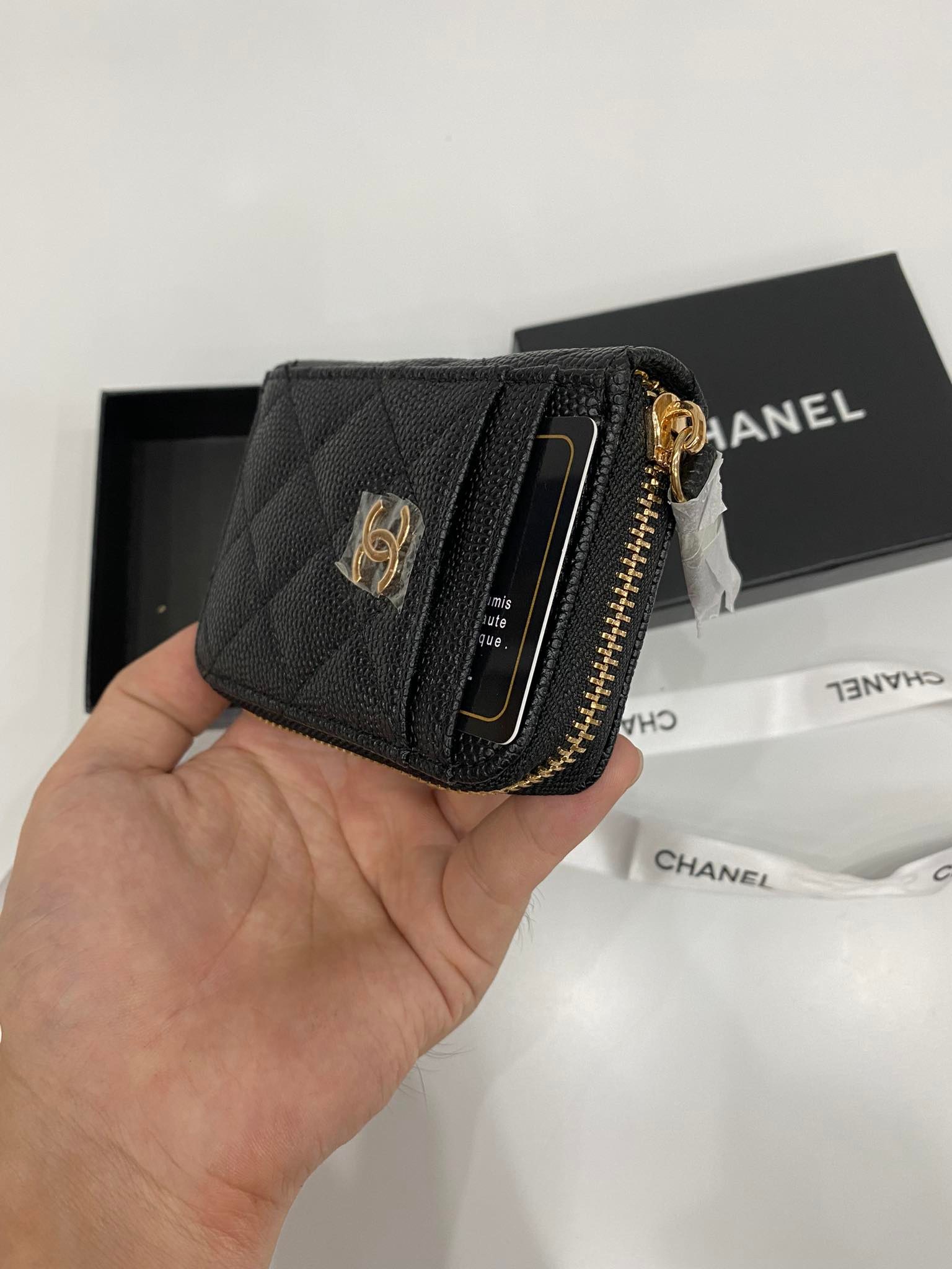 Ví Card Holder Chanel Siêu Cấp Mini Classic Gấp 381 Hằng Lê Shop #6 Ví Card Holder Chanel Siêu Cấp Mini Classic Gấp 381 Hằng Lê Shop